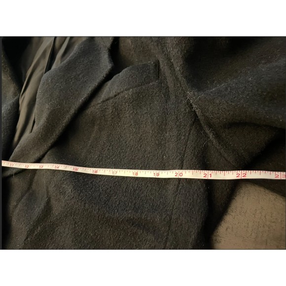 Elana Vintage 90's Wool Blazer - Sz L - Picture 8 of 10